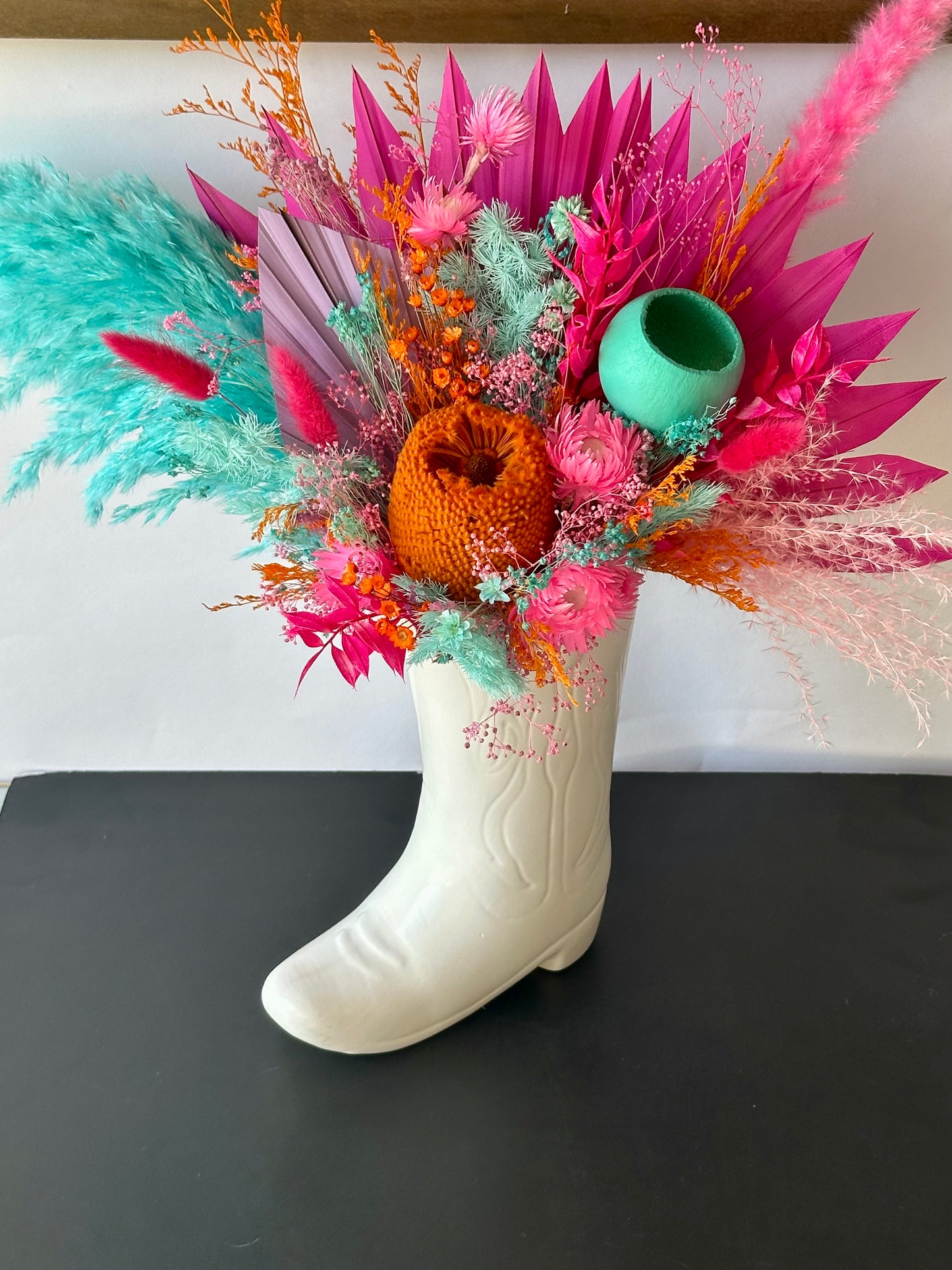Everlasting Floral Boot-que