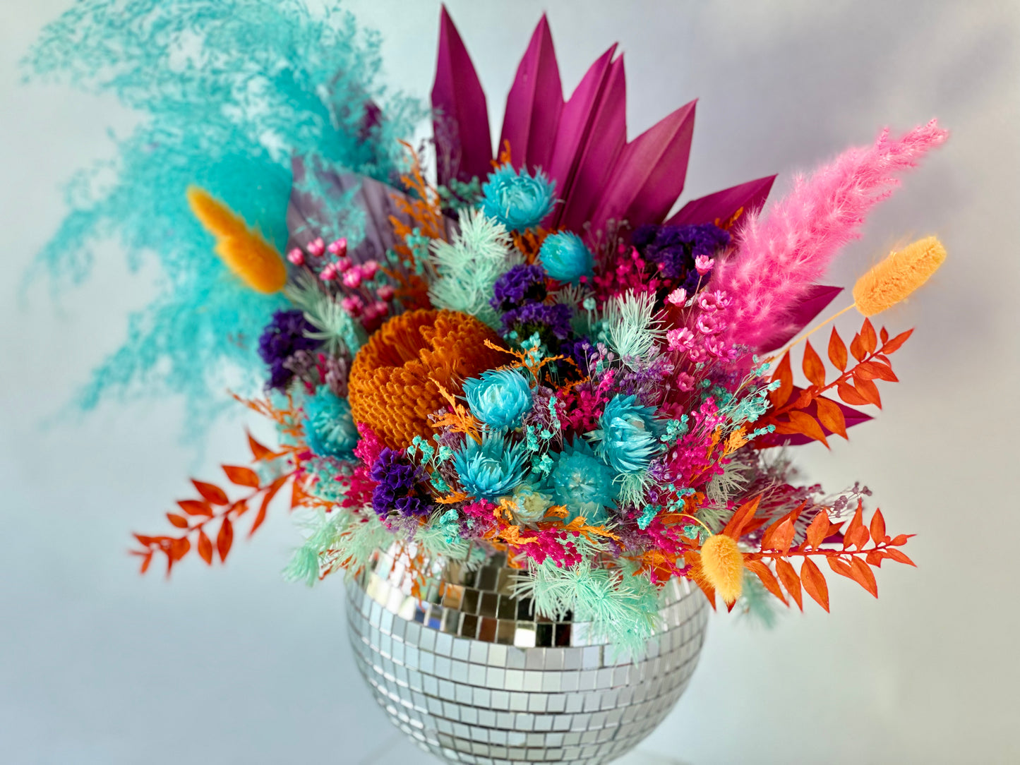 Disco Ball Arrangement - 6"