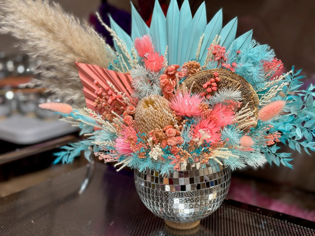 Disco Ball Arrangement - 6"