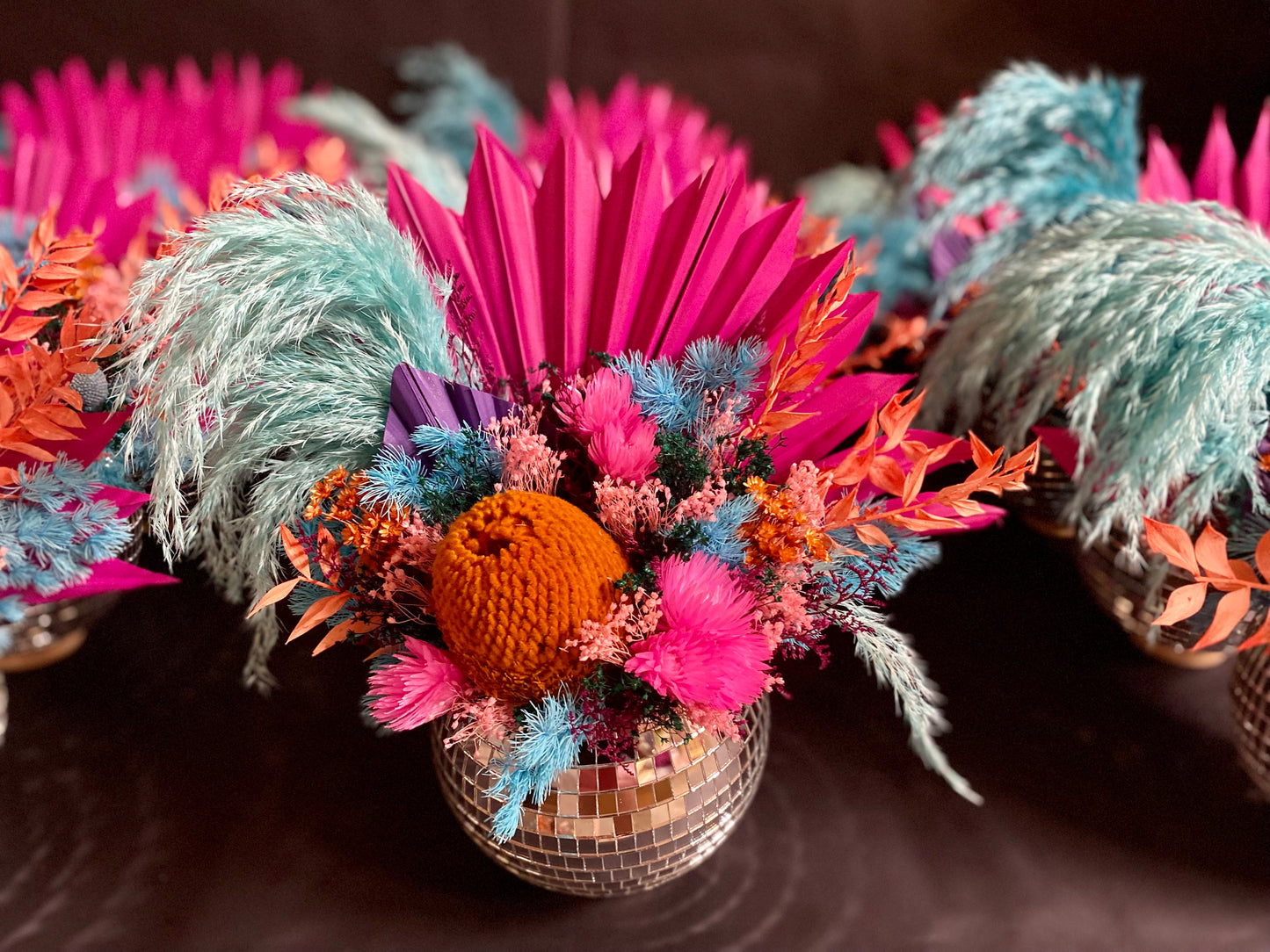 Disco Ball Arrangement - 6"
