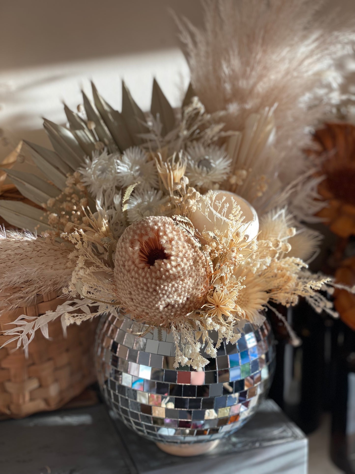 Disco Ball Arrangement - 6"