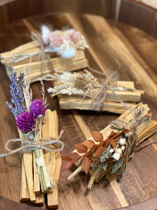 Palo Santo Floral Bundles