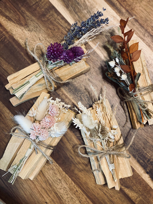 Palo Santo Floral Bundles
