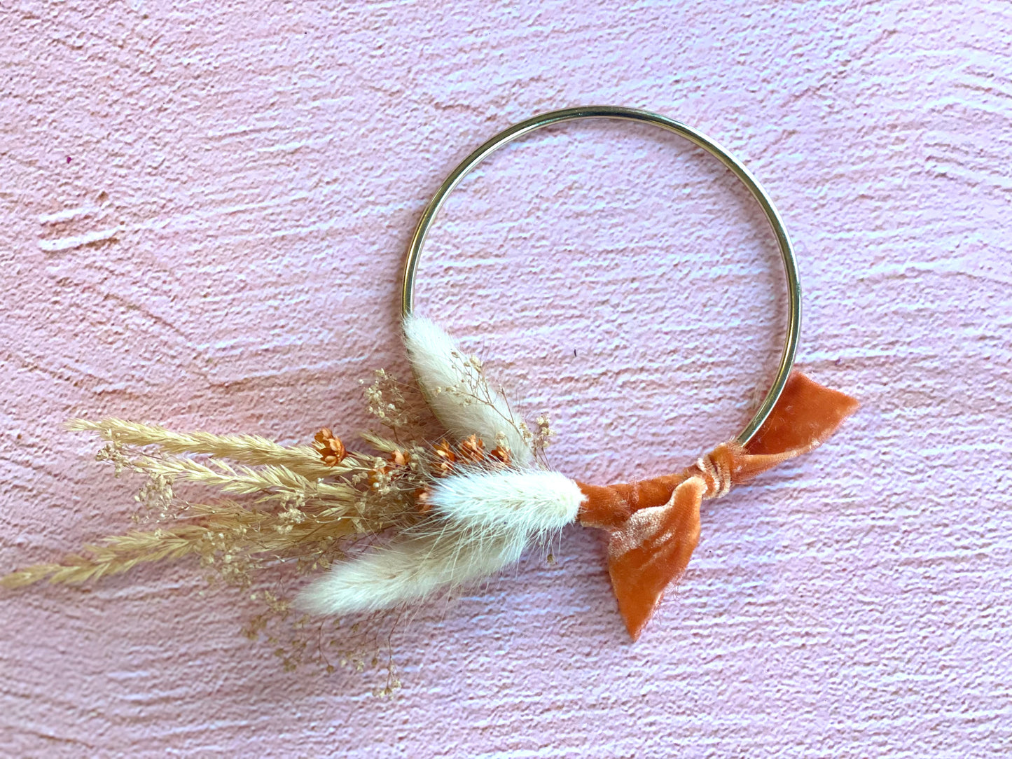 Dried Floral Wreath - 4”