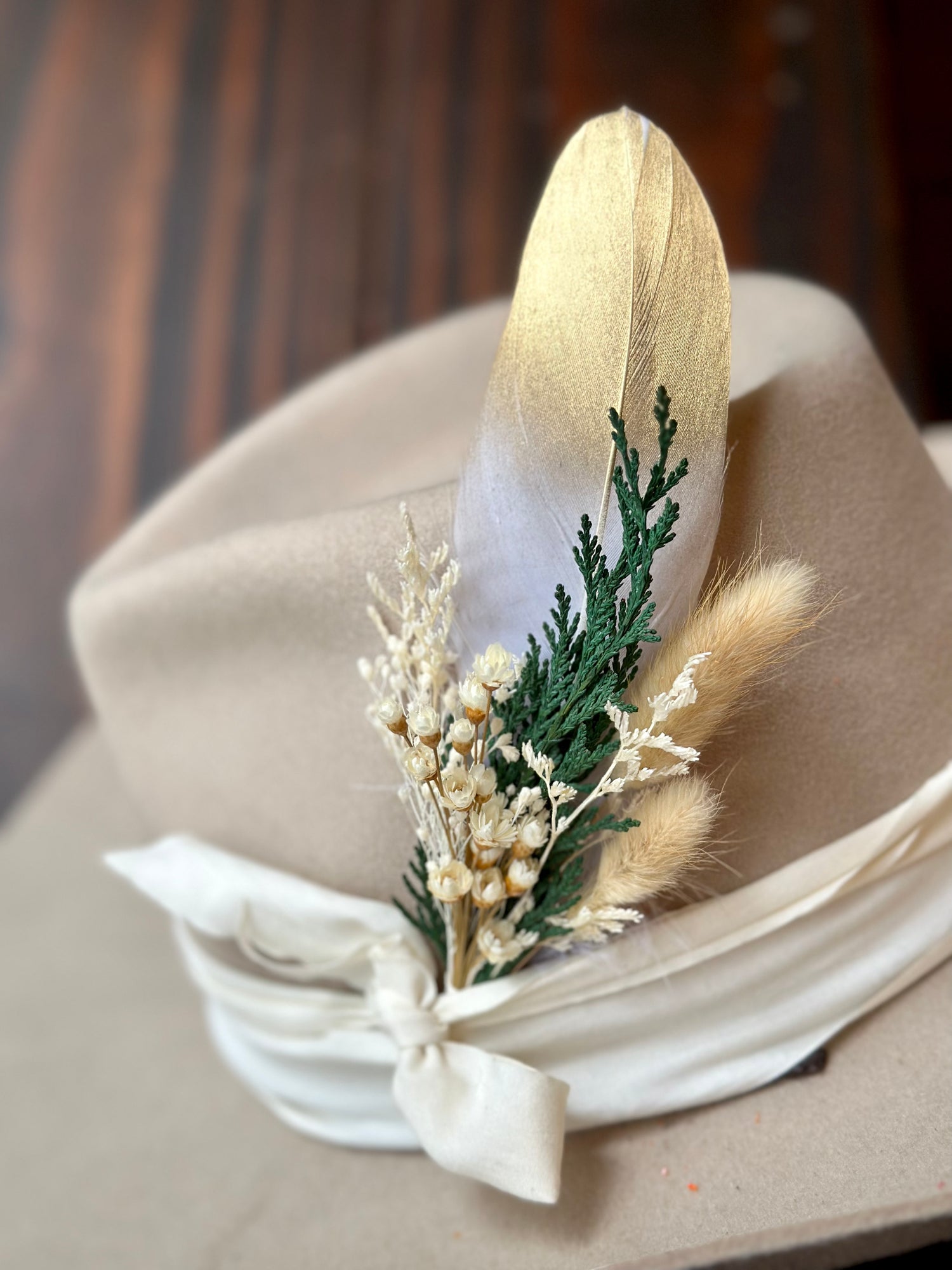 Floral & Feather Hat Pins