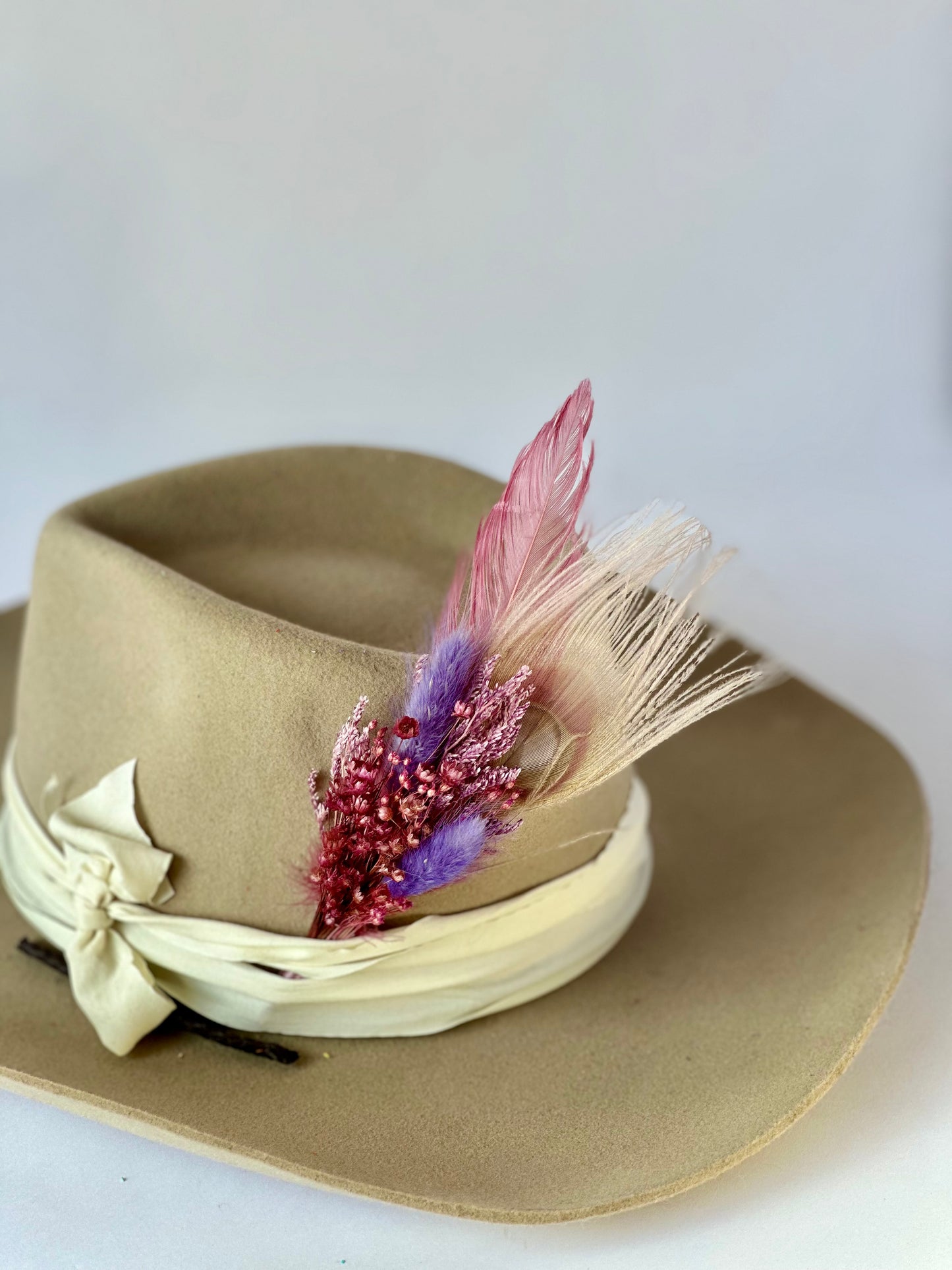 Floral & Feather Hat Pins
