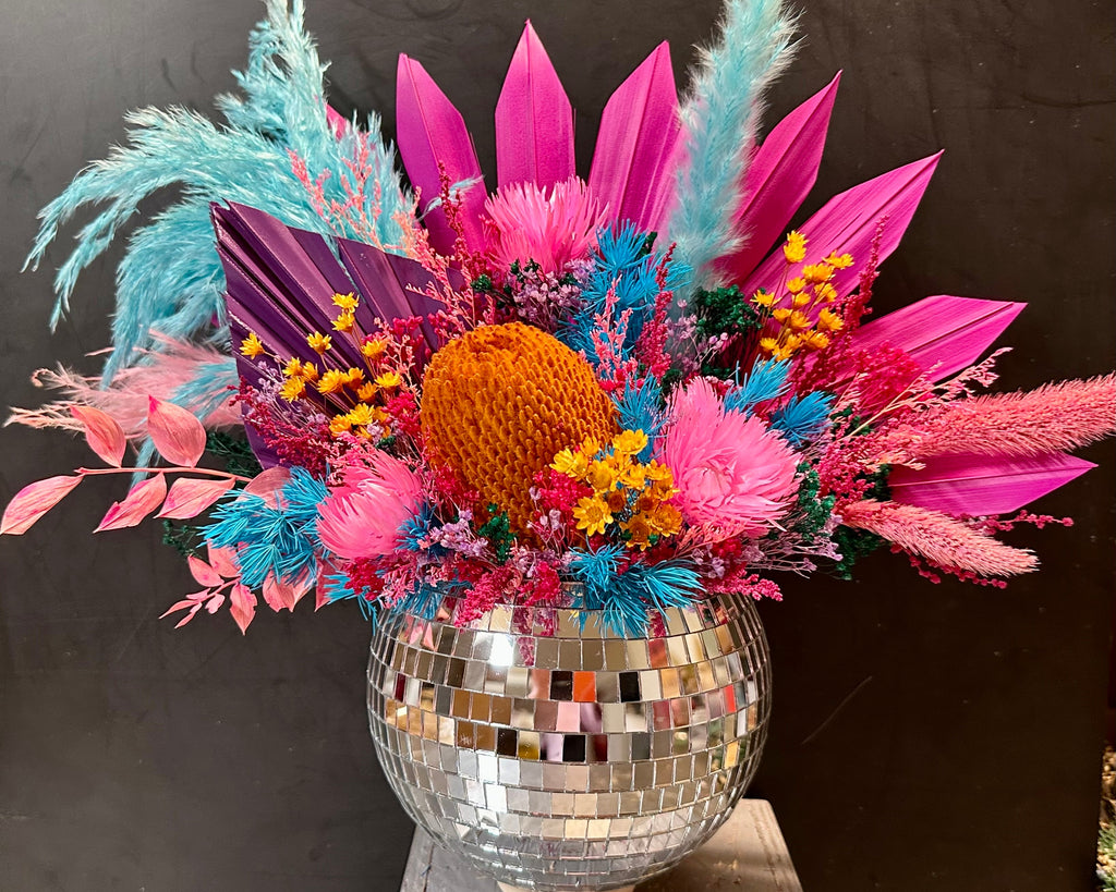 Disco Ball Arrangement  - 6"