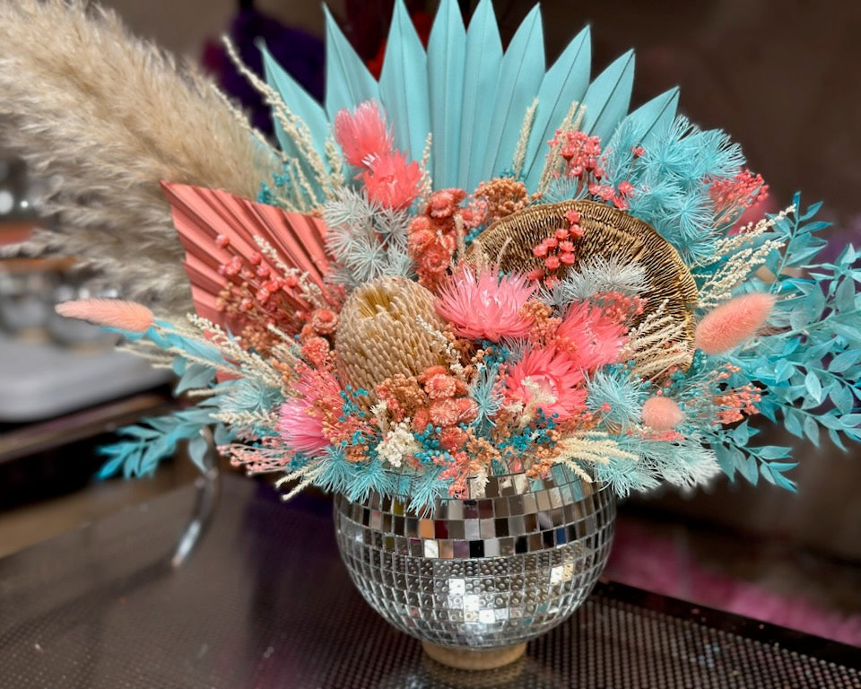 Disco Ball Arrangement - 6"
