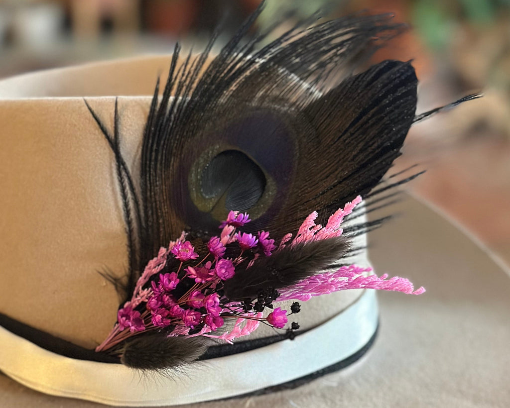 Floral & Feather Hat Pins