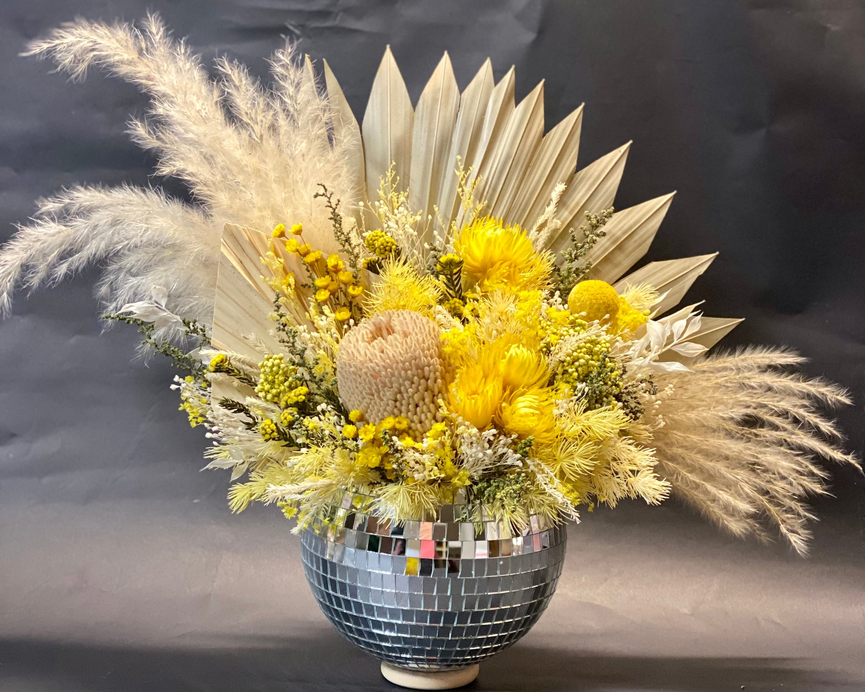 Disco Ball Arrangement  - 6"