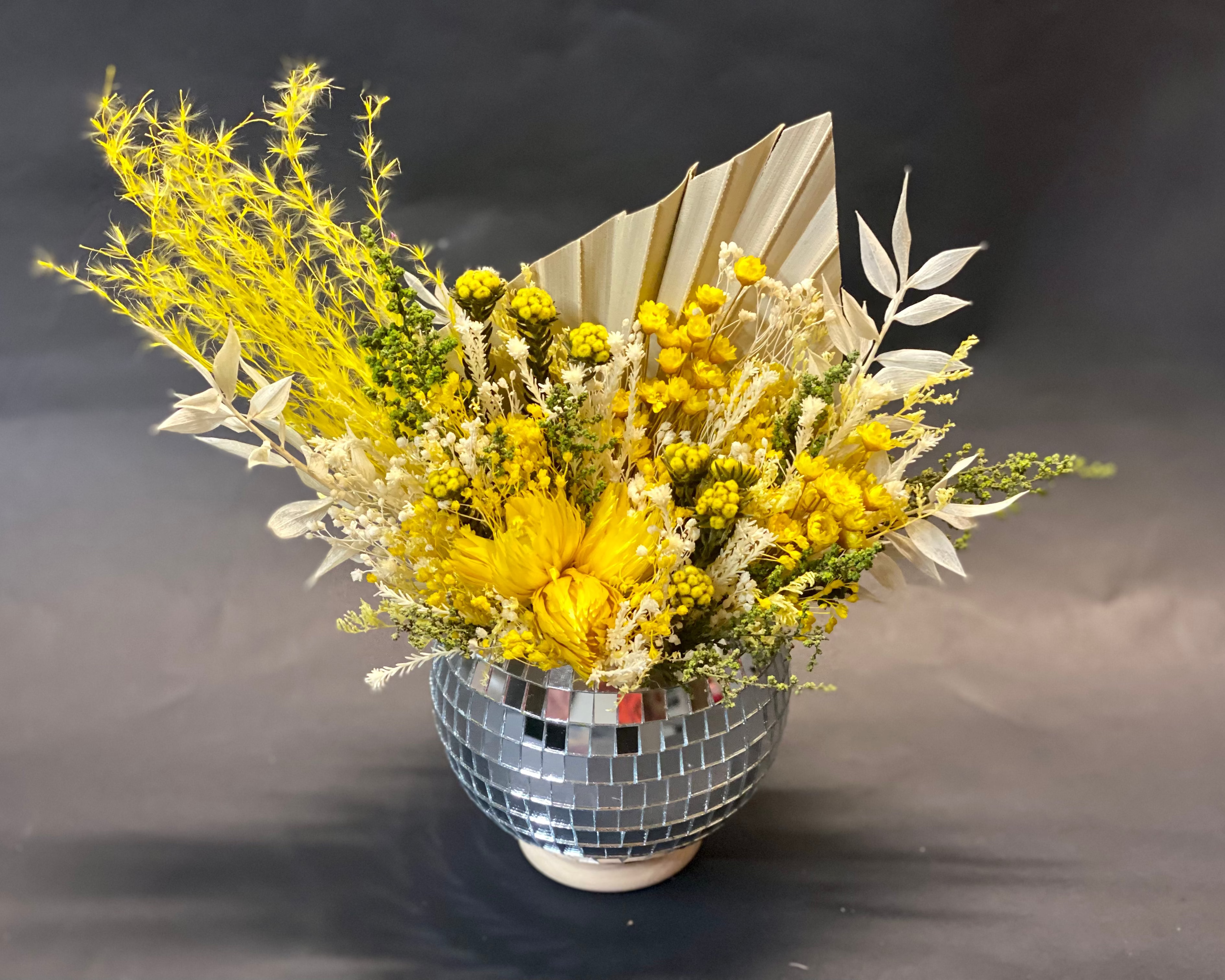 Disco Ball Arrangement  - 4"
