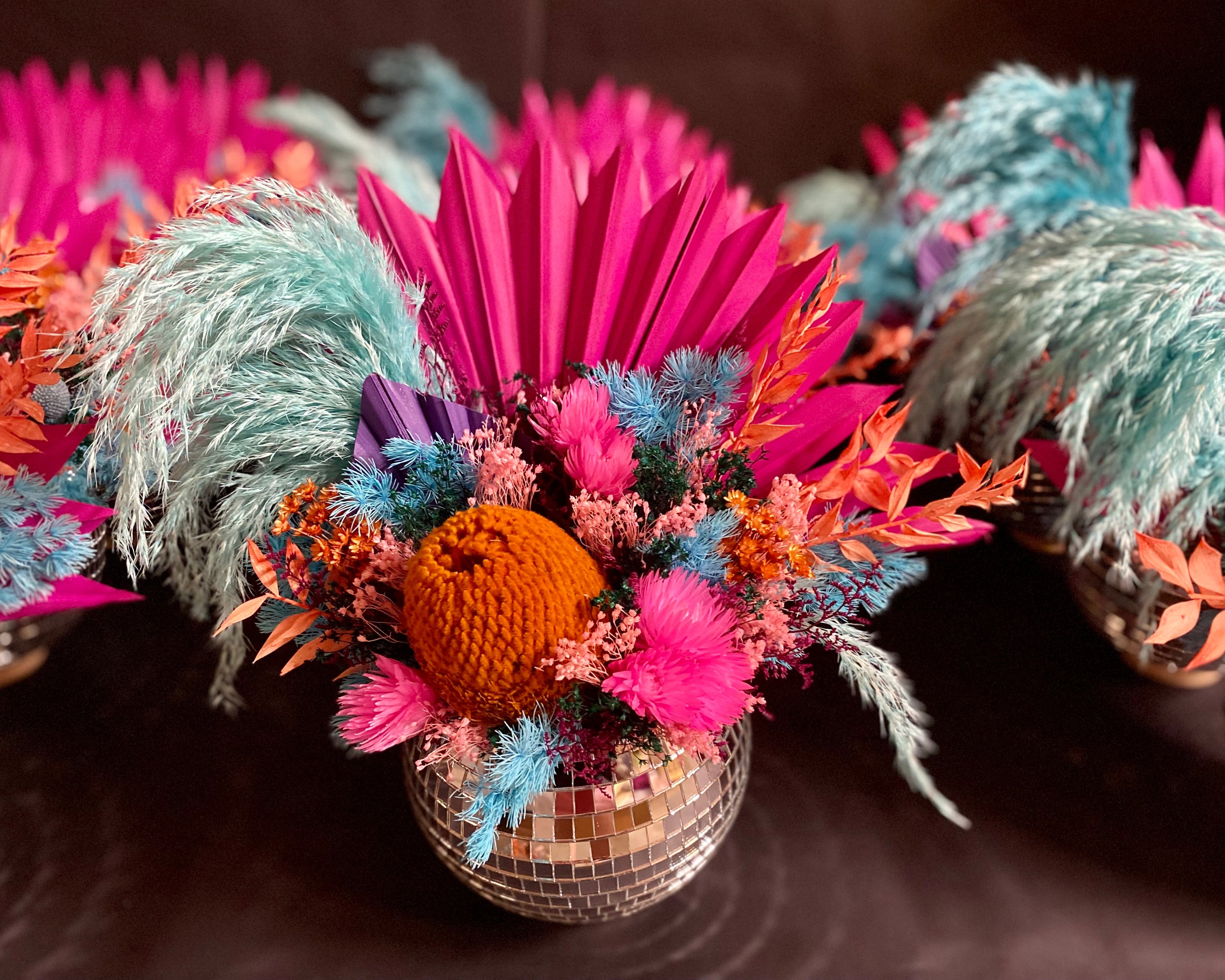 Disco Ball Arrangement  - 6"