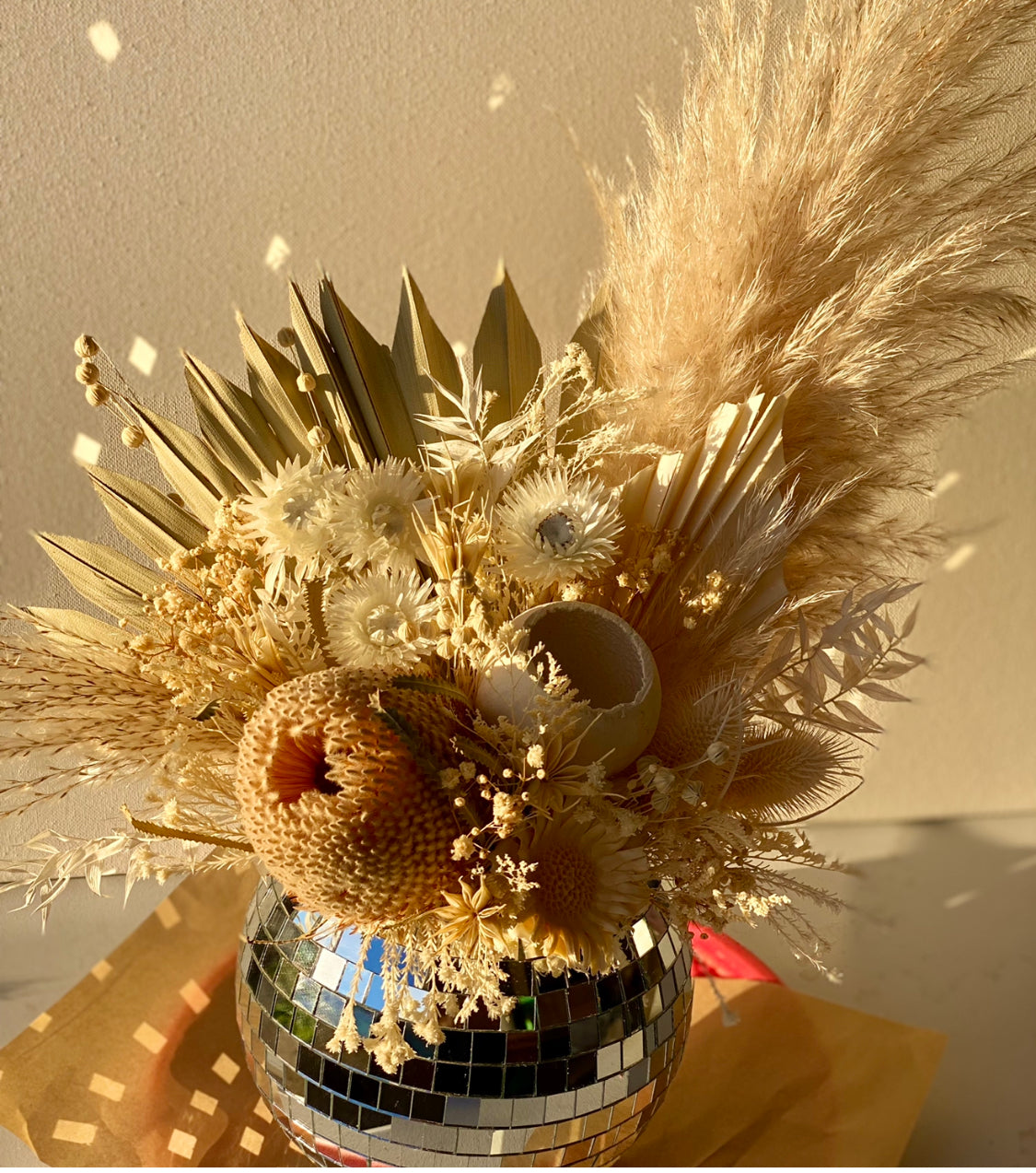 Disco Ball Arrangement - 6"
