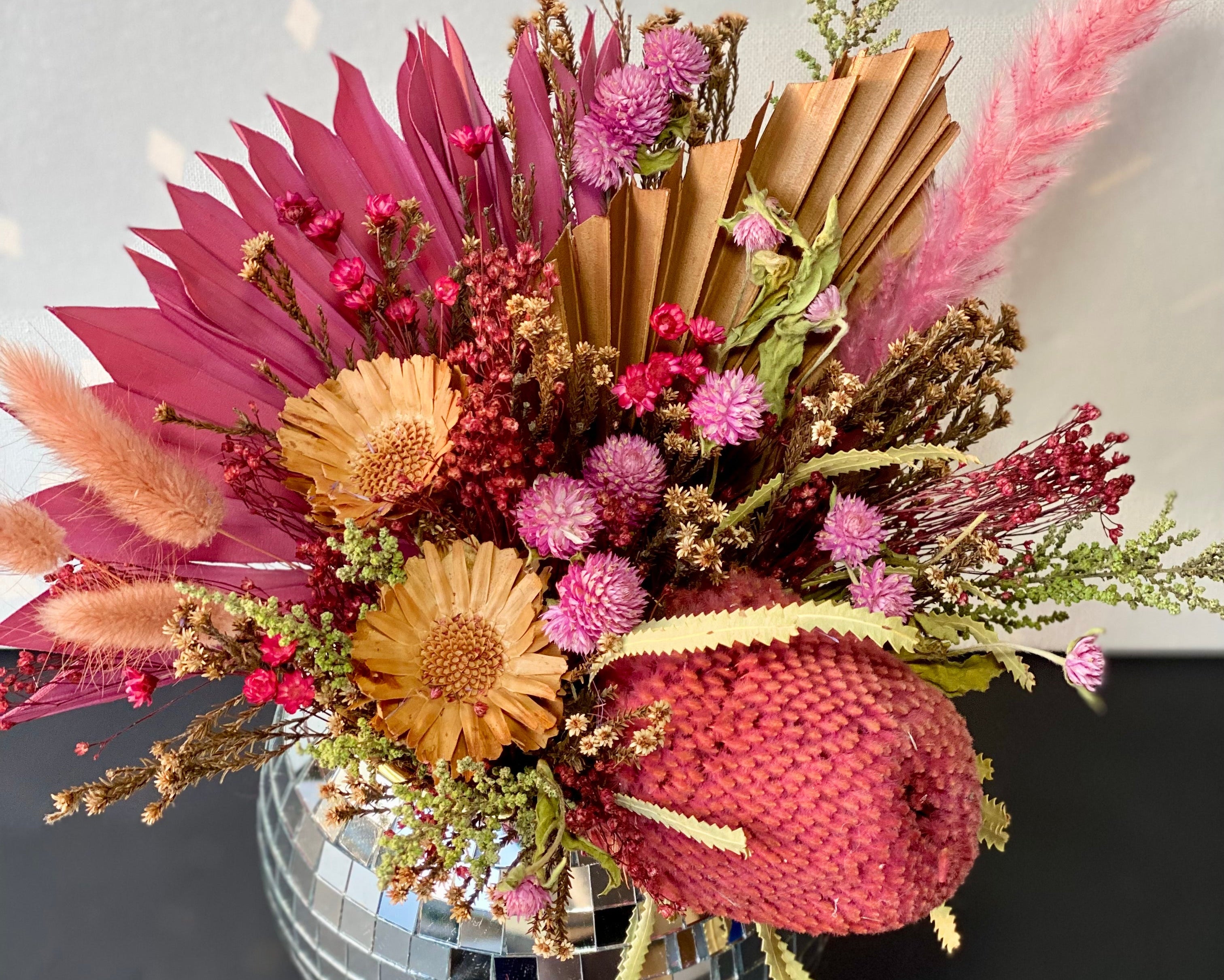 Disco Ball Arrangement - 6"