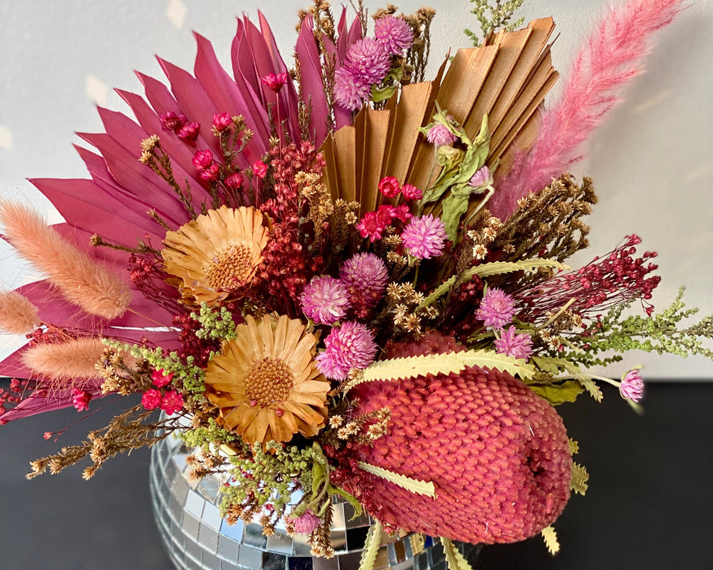 Disco Ball Arrangement - 6"