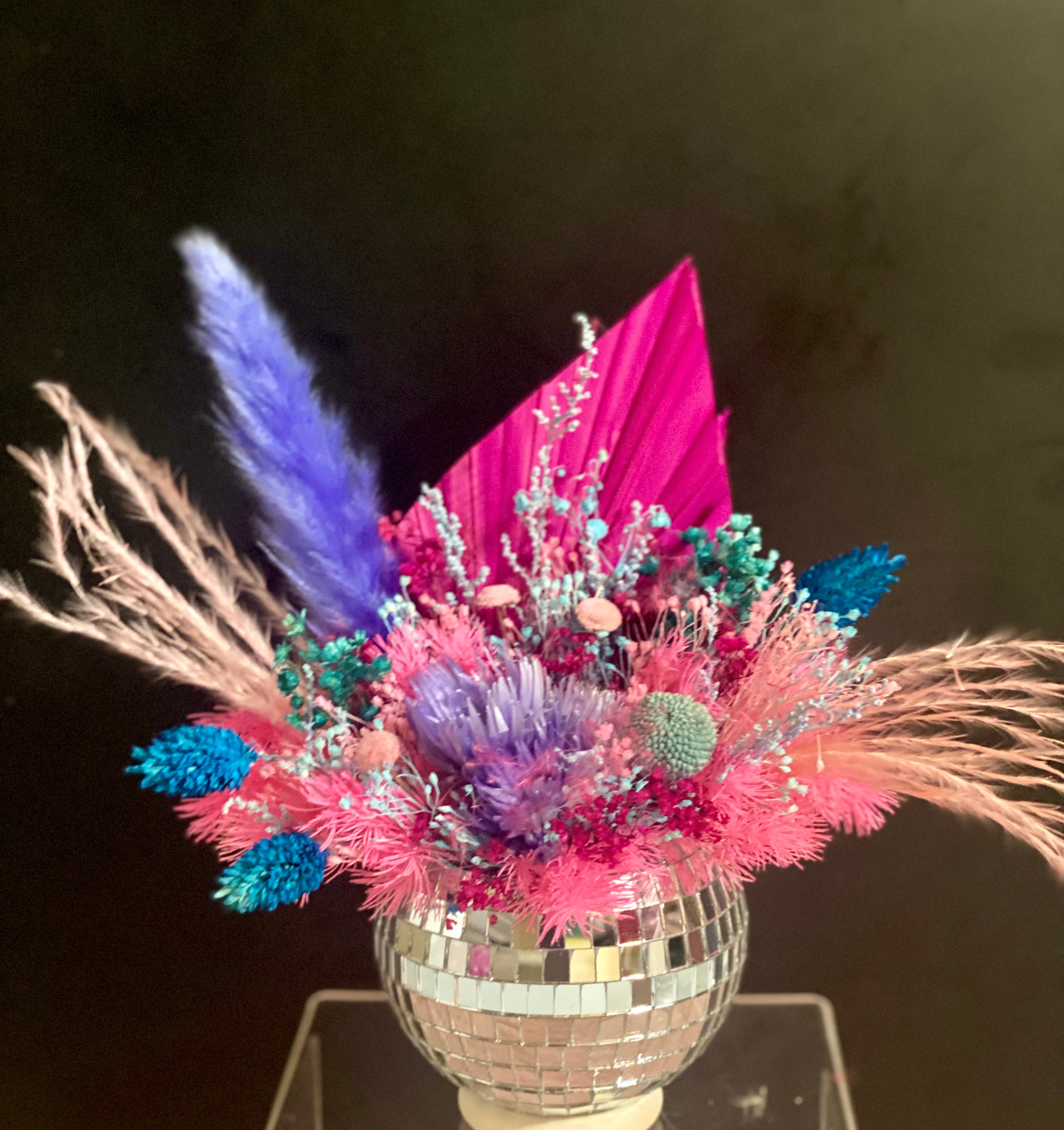 Disco Ball Arrangement - 4"